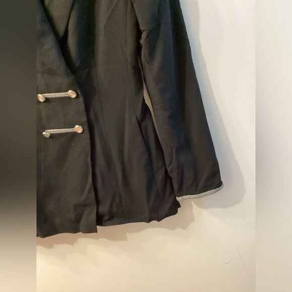 Escada Margaretha Ley Vintage Black Double Breasted Wool Blazer Women’s Size 4 - Picture 4 of 16